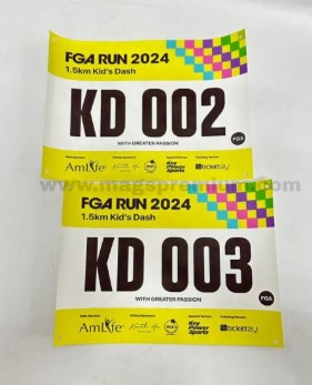 Custom Running Bibs